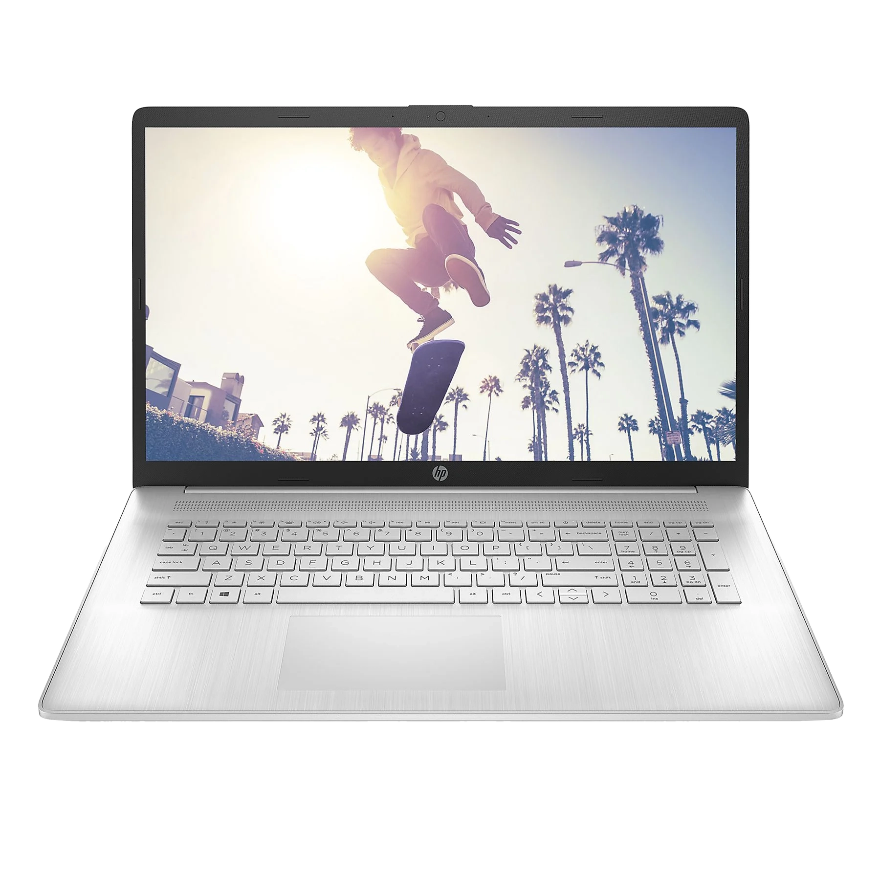 HP Laptop, 17.3 Display, AMD Ryzen 5-7520U, 6 x 4.30 GHz, 16 GB RAM, 512 GB SSD, AMD Adreno Onboard